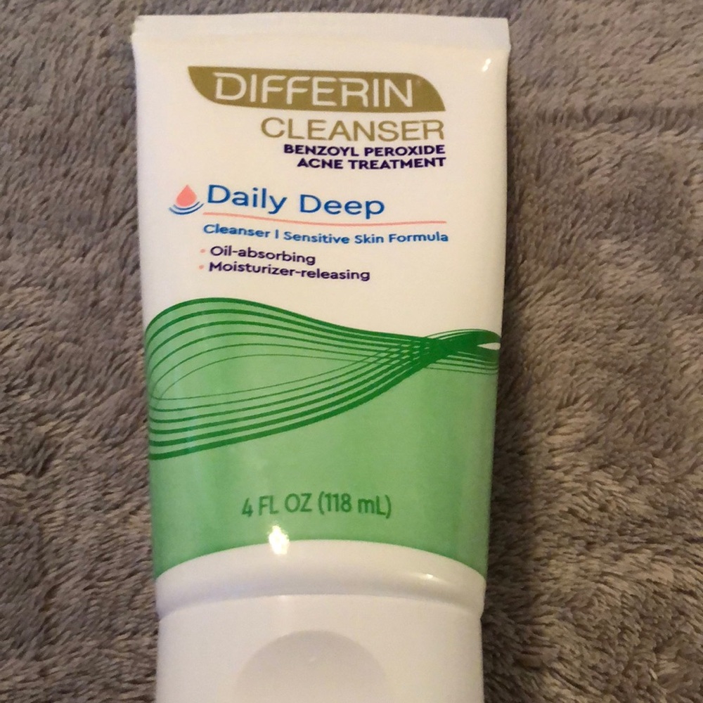 Differing face wash used 3 times